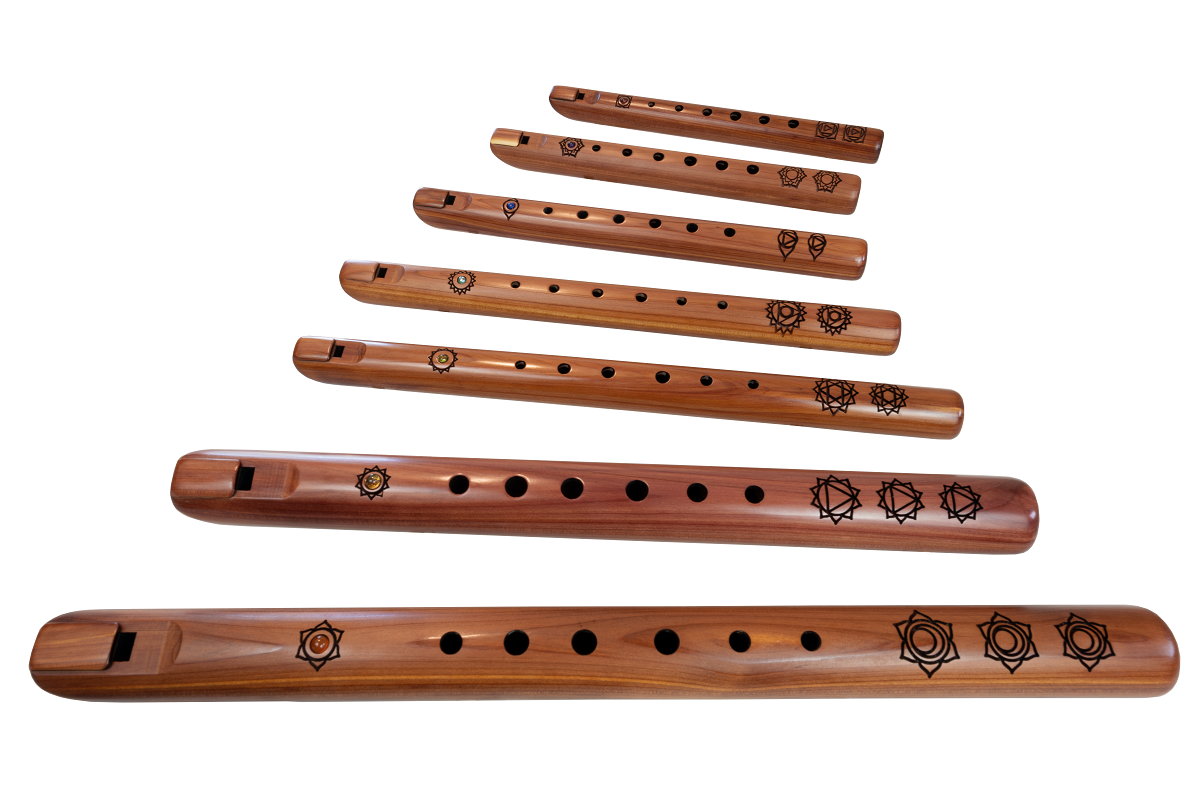 Video Playlist - Seven Chakra Flute Package: Chakra Spirit Flutes Sound Samples