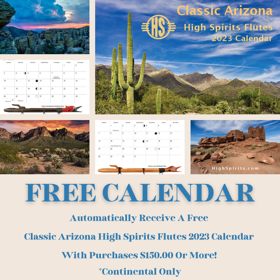 High Spirits Flutes 32-Year Anniversary Calendar & History
