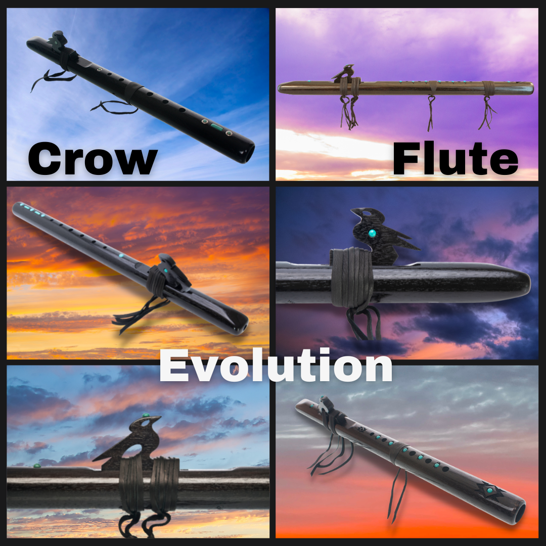 Evolution Of Our Crow Flute