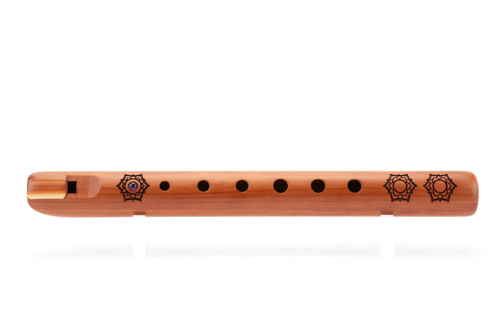 Crown Chakra Spirit Flute - tonalité de si aigu 