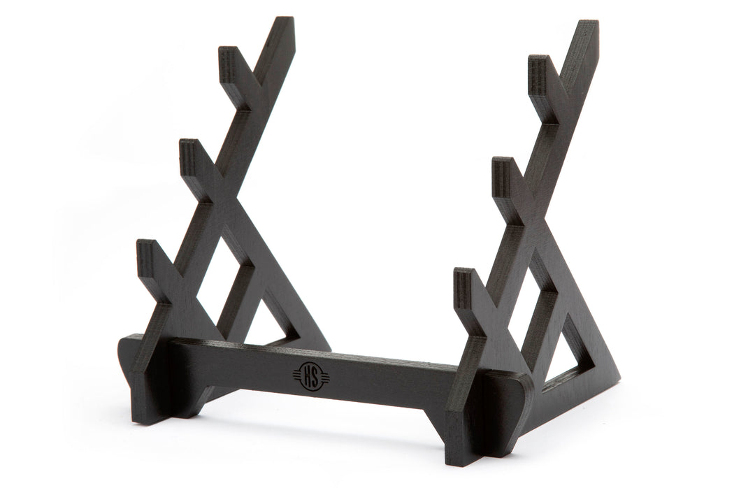 Triple Pocket Flute Stand-Black