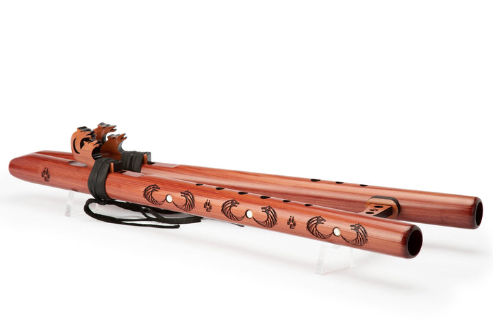 High Spirits Flutes Preservation Double Wolf Pack &