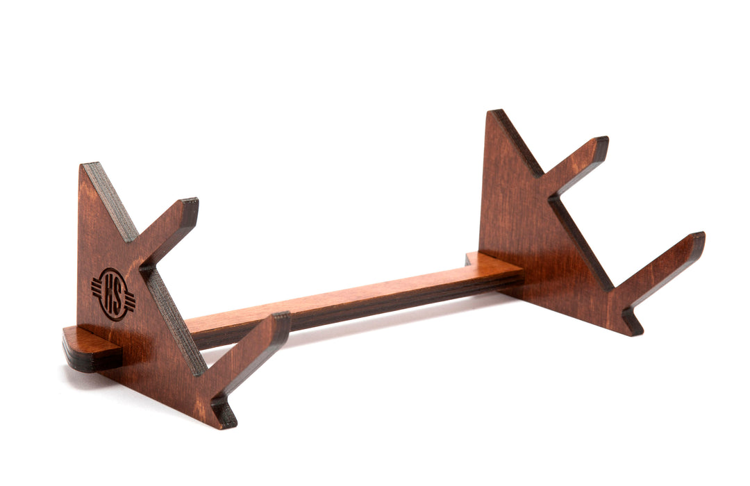 Two Flute Branch Stand - Cognac