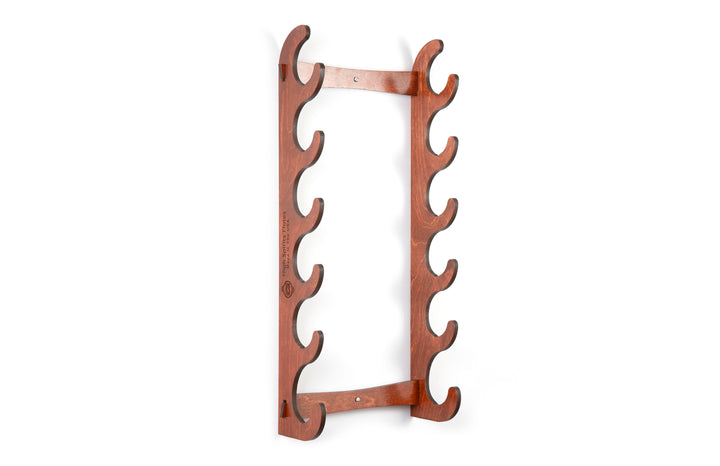 Six Flute Eco Wall Display: Cognac