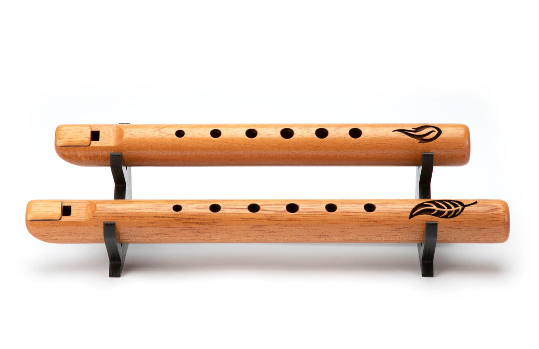 Two Flute Branch Stand - Black