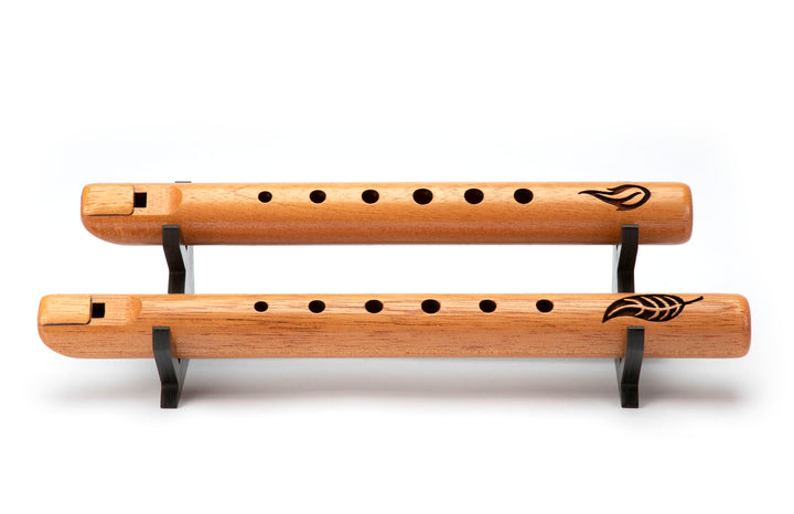 Two Flute Branch Stand - Black