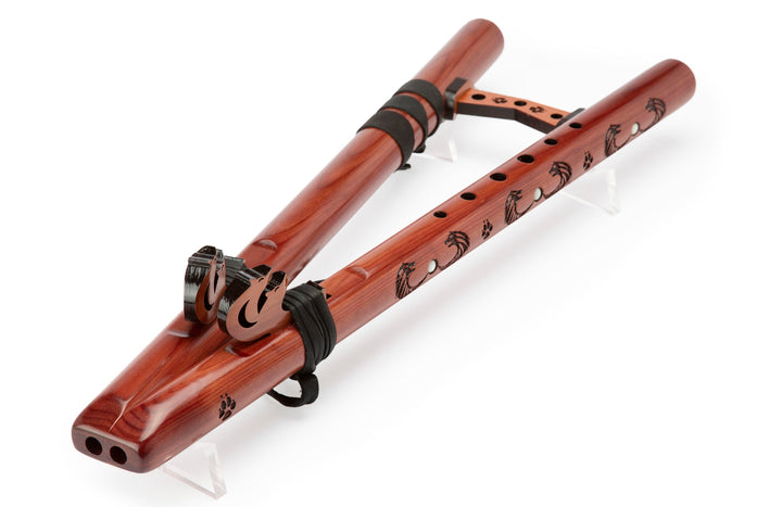 High Spirits Flutes Preservation Double Wolf Pack &