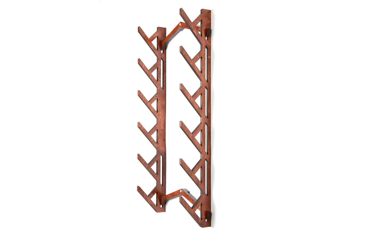 Six Flute Branch Wall Display: Cognac