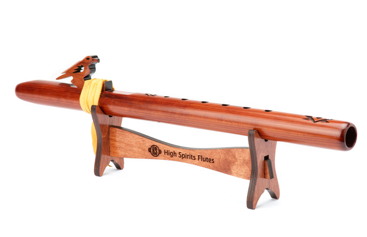 Single Flute Stand - Cognac