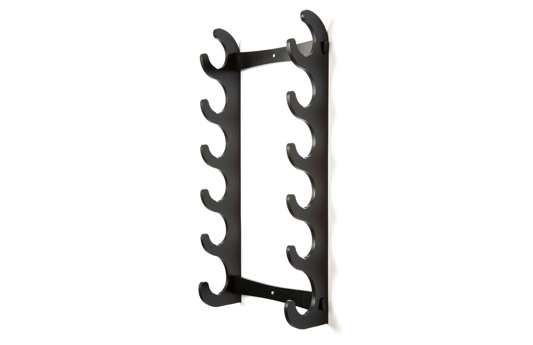 Six Flute Eco Wall Display - Black
