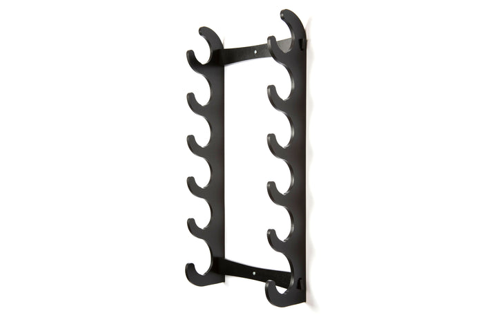 Six Flute Eco Wall Display - Black