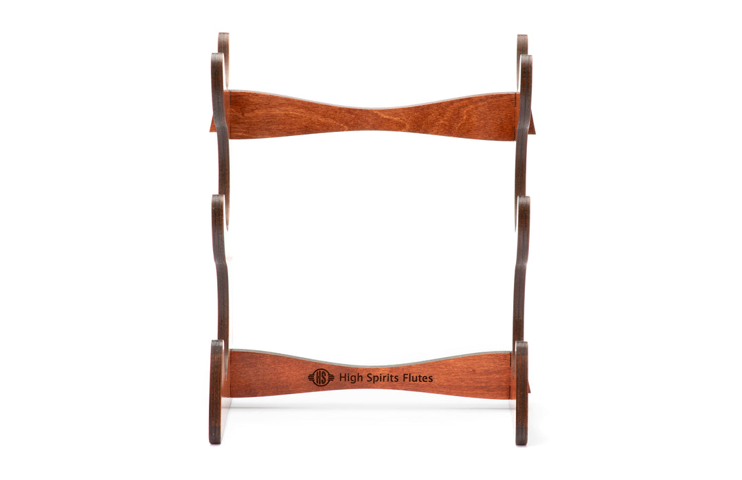 Triple Flute Eco Stand-Cognac