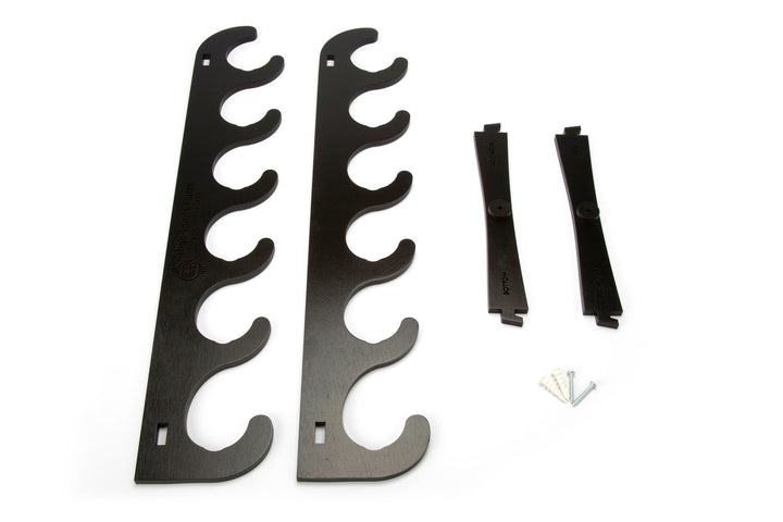 Six Flute Eco Wall Display - Black