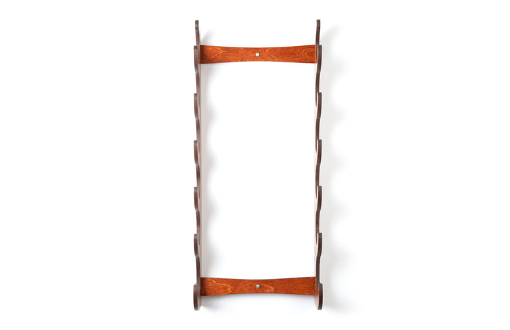 Six Flute Eco Wall Display: Cognac