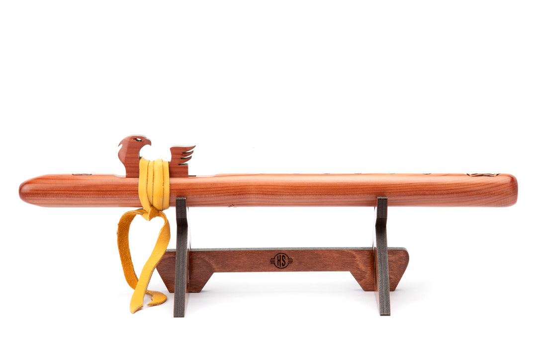 Pocket Flute Stand - Cognac