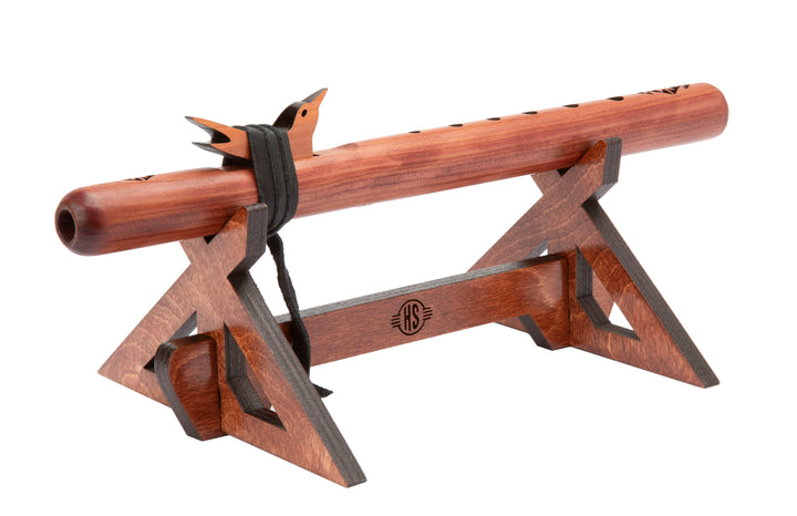 Pocket Flute Stand - Cognac
