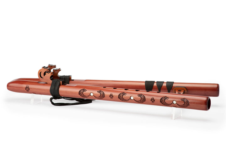 High Spirits Flutes Preservation Double Wolf Pack &