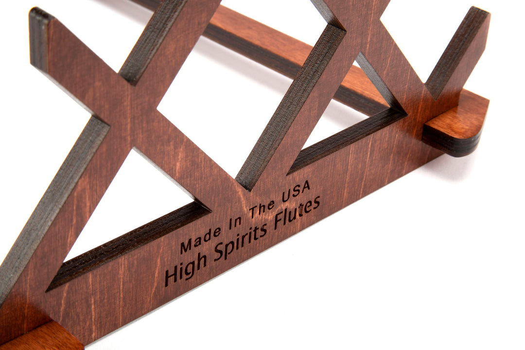 Mountain Flute Stand-Cognac
