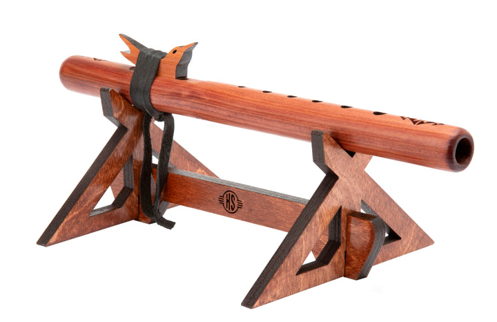 Pocket Flute Stand - Cognac
