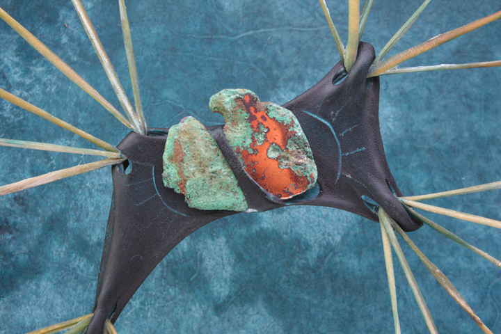 16-inch Teal Stain - Copper