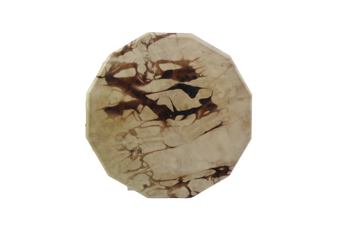 16-inch Walnut Stain - Rose Quartz