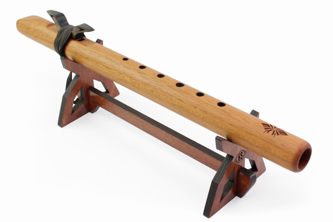 Single Flute Branch Stand - Cognac