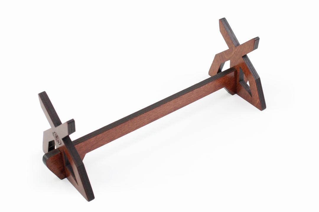 Single Flute Branch Stand - Cognac