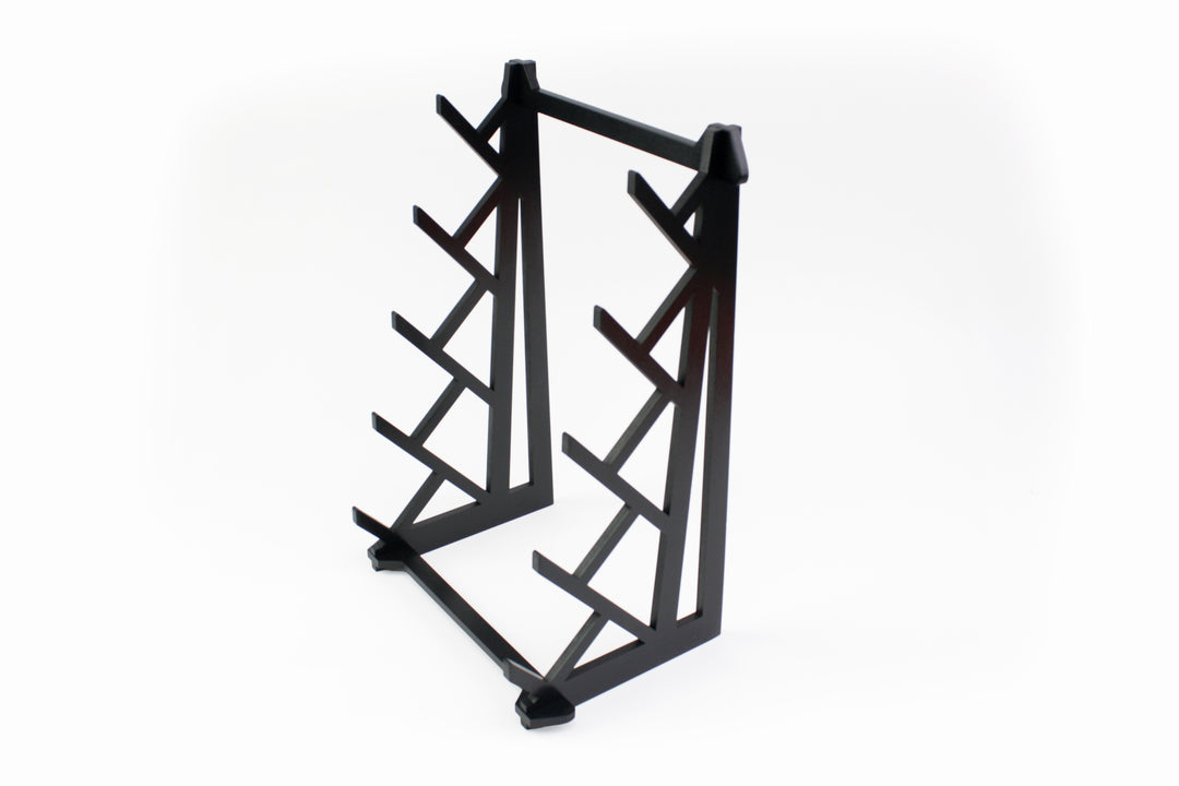 Five Flute Branch Tabletop Stand - Black