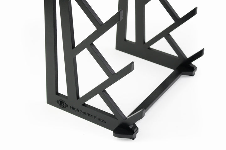 Five Flute Branch Tabletop Stand - Black
