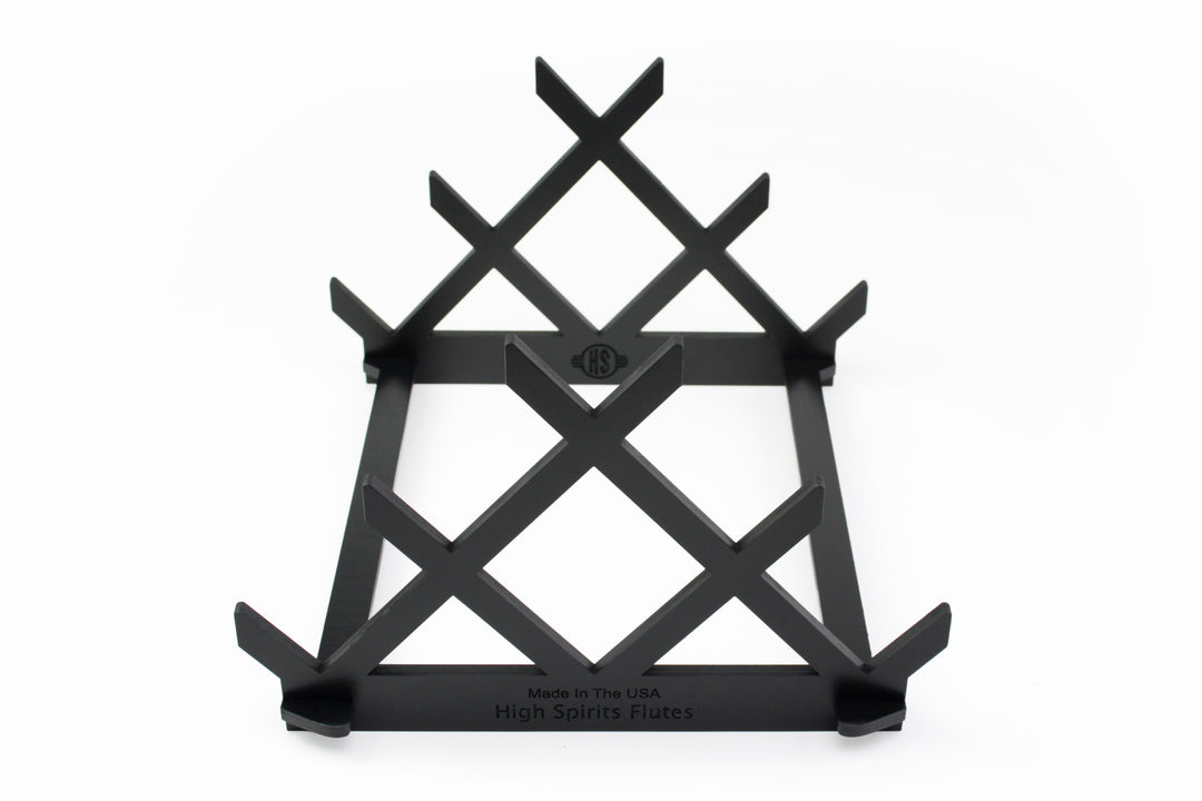 Six-Flute Bass Display - Onyx