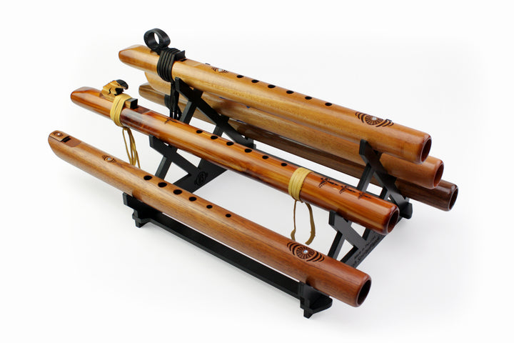 Six-Flute Bass Display - Onyx