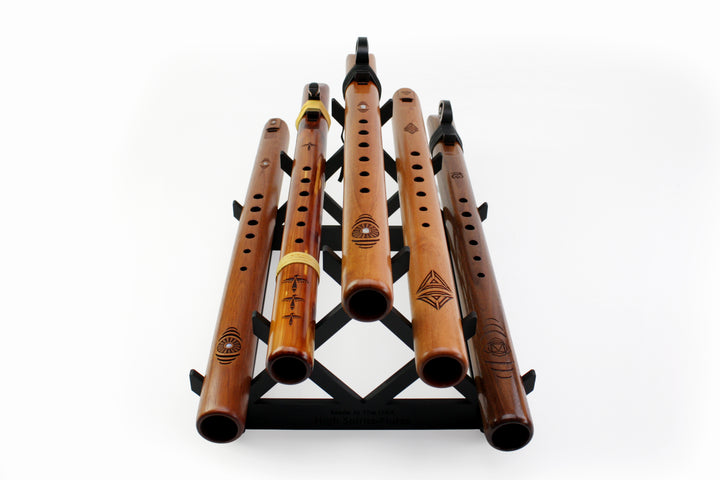 Six-Flute Bass Display - Onyx