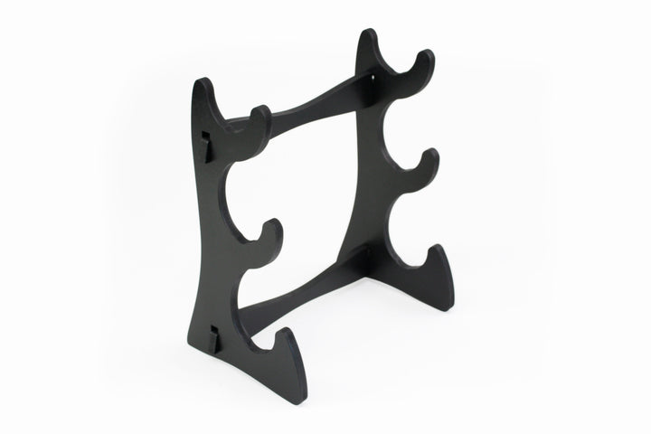 Triple Flute Eco Stand Black
