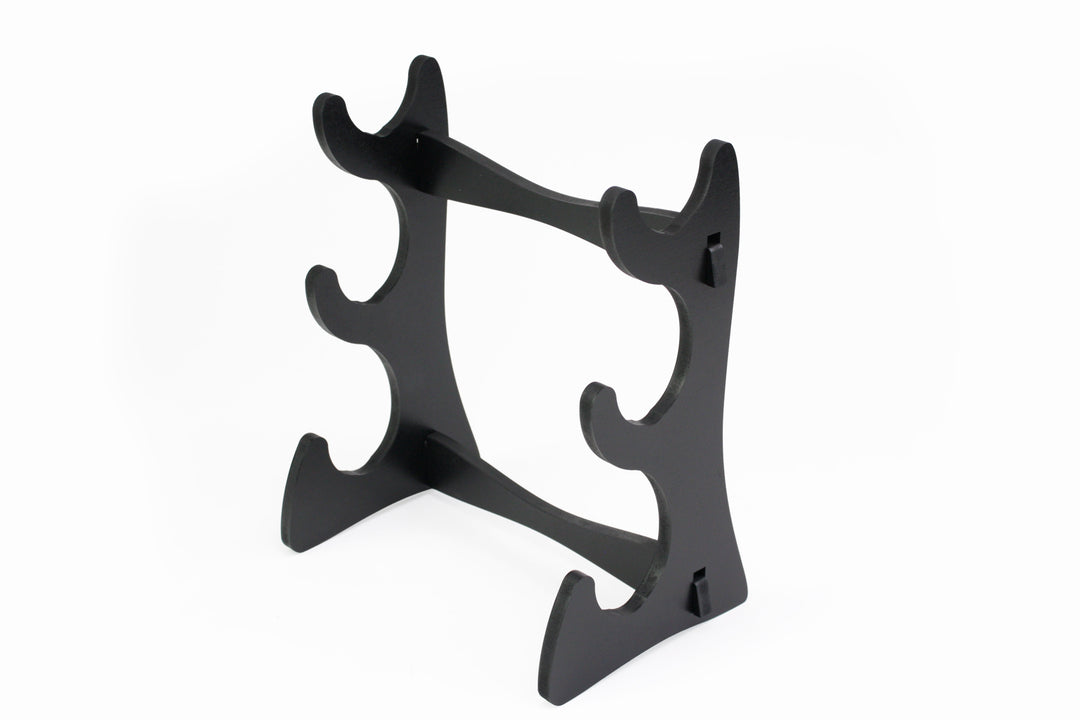 Triple Flute Eco Stand Black