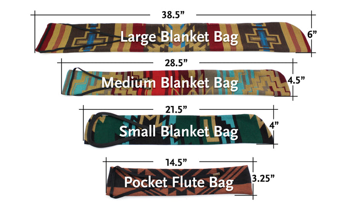 Pocket Flute Blanket Bag