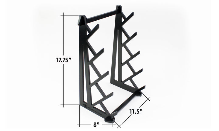 Five Flute Branch Tabletop Stand - Black