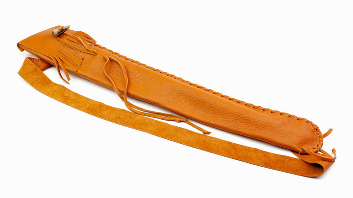 High Plains Leather Bag: Saddle