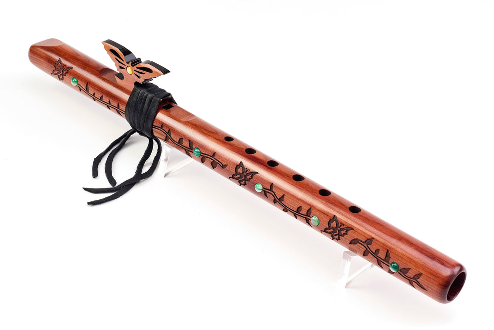 High Spirits Flutes Mariposa Signature 'A' Aromatic Cedar