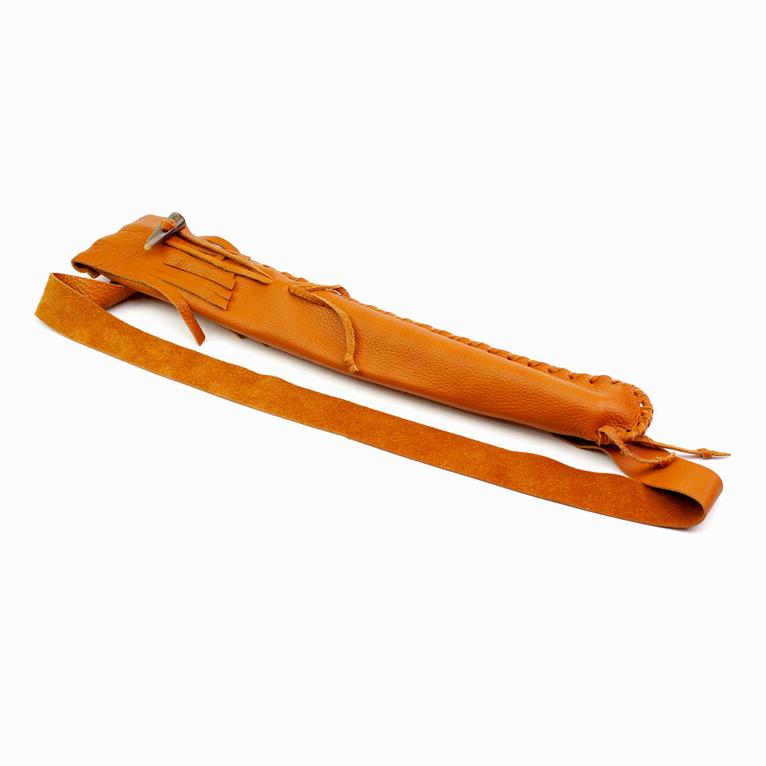 High Plains Leather Bag: Saddle
