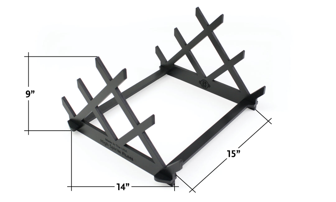 Six-Flute Bass Display - Onyx
