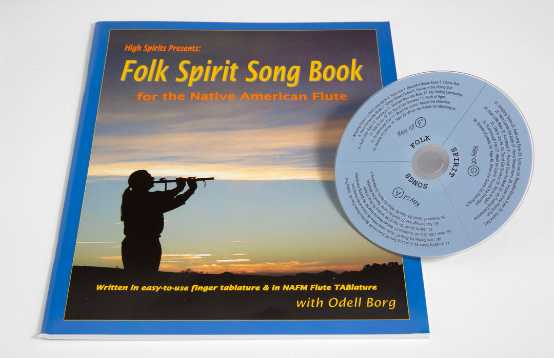 High Spirits Flutes Folk Spirit Song Book - Print